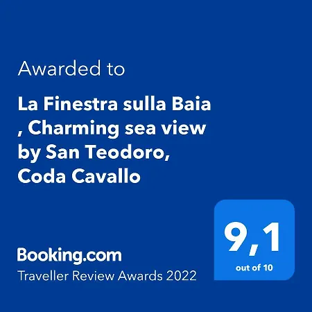 La Finestra Sulla Baia , Charming Sea View By San Teodoro, Coda Cavallo Capo Coda Cavallo